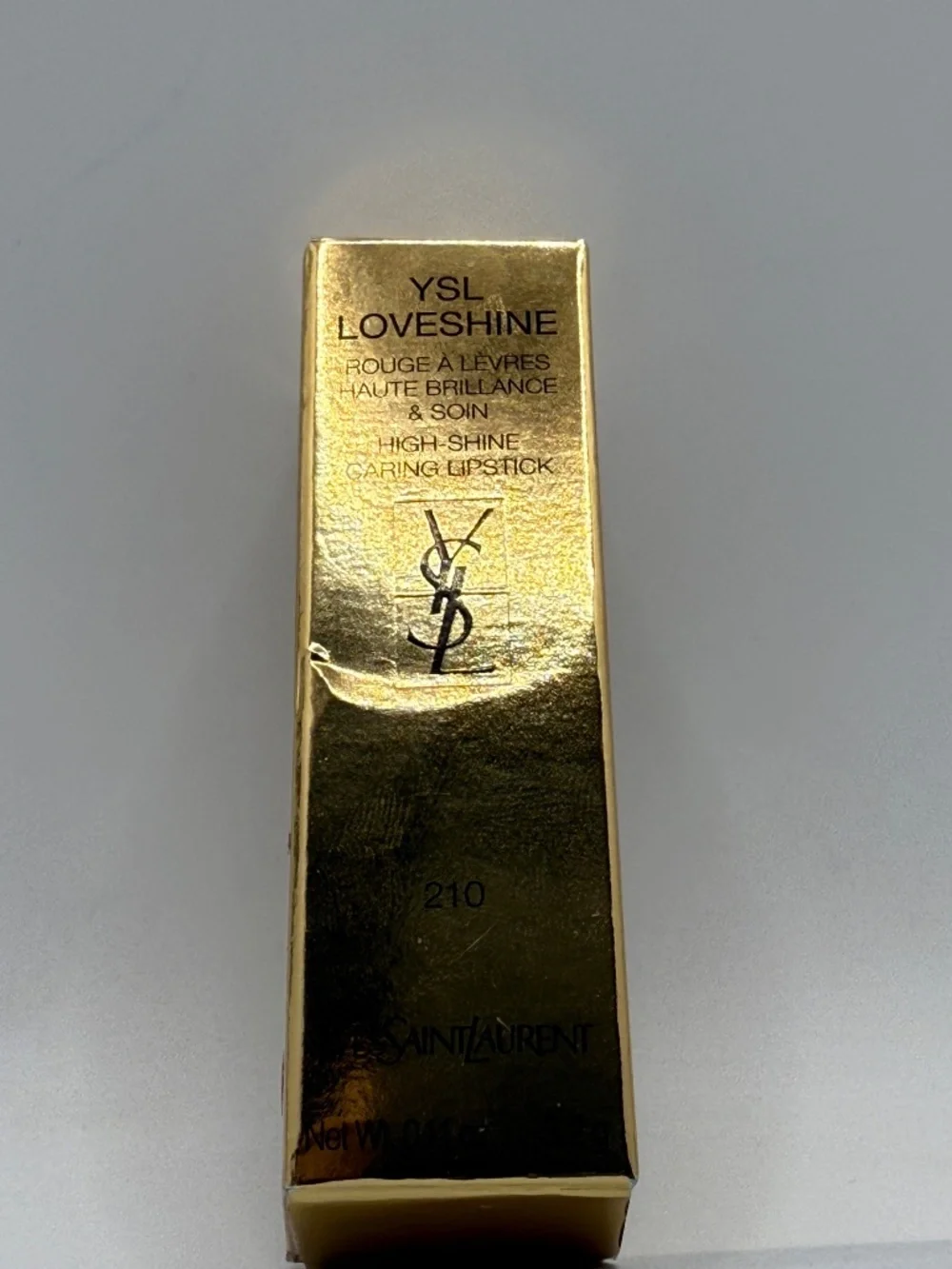 GORGEOUS NWB-YSL LOVESHINE HIGH SHINE CARING LIPSTICK! (MADE IN FRANCE)